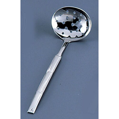 18−8食道楽 竹彫穴明お玉