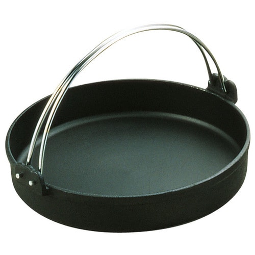 トキワ 鉄すきやき鍋 黒ツル付 26cm