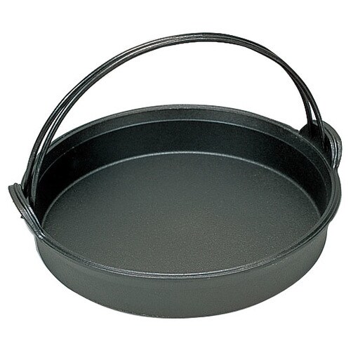 五進 鉄すきやき鍋 石目 25cm