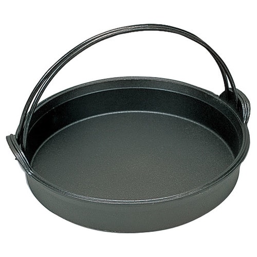 五進 鉄すきやき鍋 石目 27cm