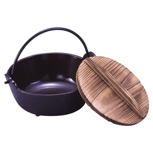 IK電調専科 深型鍋(内茶ホーロー仕上) 16cm