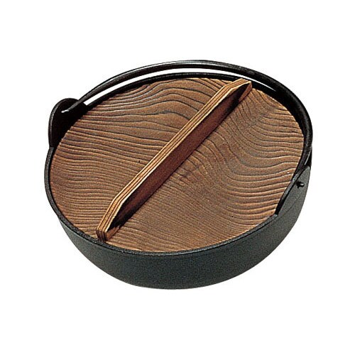 五進 アルミ田舎鍋(シリコンフッ素加工) 30cm