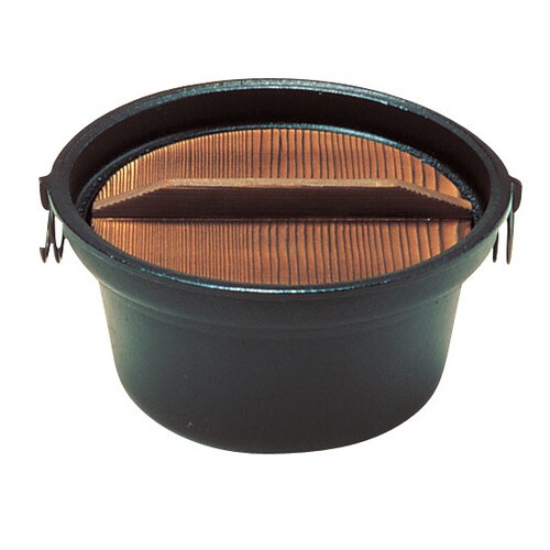 (S)電調用しゃぶしゃぶ鍋 21cm(木蓋付)