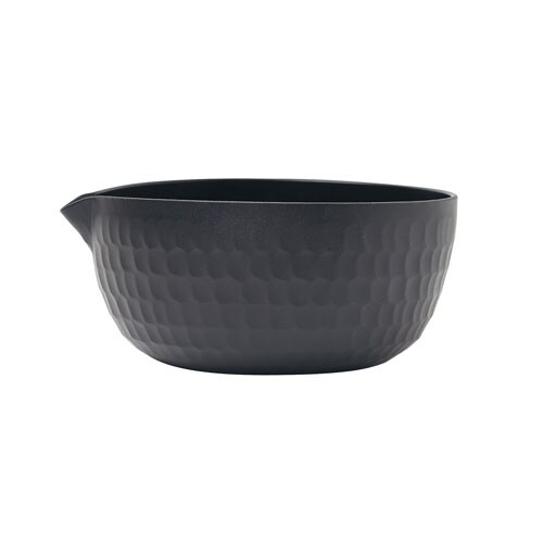 アルミ  やっとこ鍋 ブラック 3.5寸