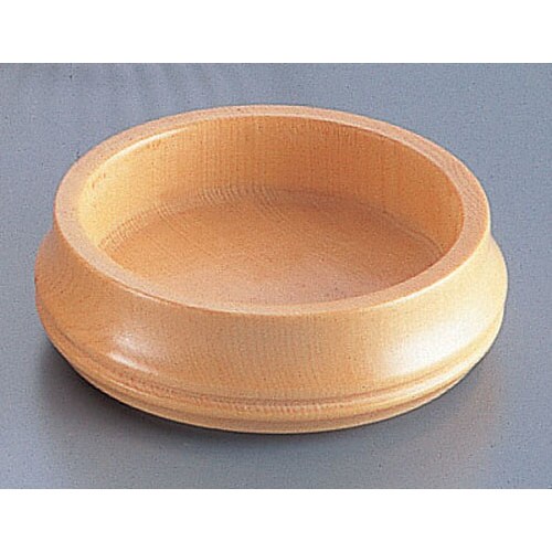 栃 白木竹型薬味入れ