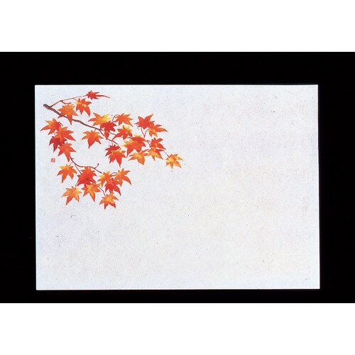 遠赤保鮮紙 小 (100枚入) 紅葉