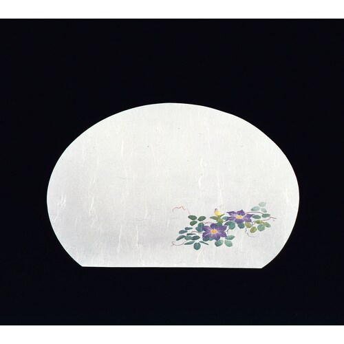 尺3半月四季懐石まっと(50枚入) 鉄線