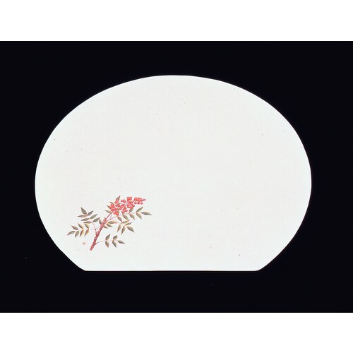 尺3半月枯淡懐石まっと(100枚入) 南天