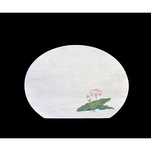 尺3半月・枯淡懐石まっと(100枚入) はす