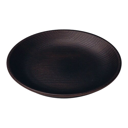 WOOD ワンプレート 15cm ダークブラウン