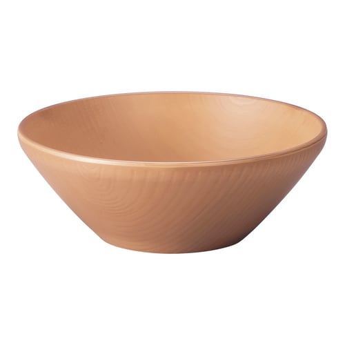 ウォールナ サラダボール 15cm ライトブラウン