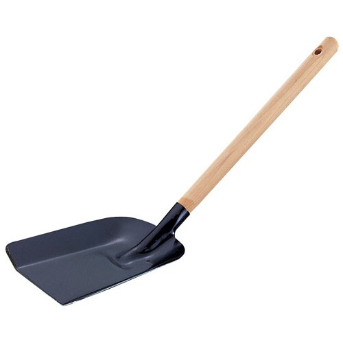 鉄 木柄十能 特大