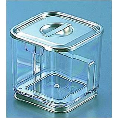 ポリカーボネイト 角タレ入(台付)