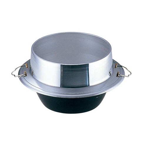 アルミ鋳物 小釜 カン付 22cm