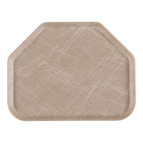 トラペゾイドトレー1418TR アブストラクトタン