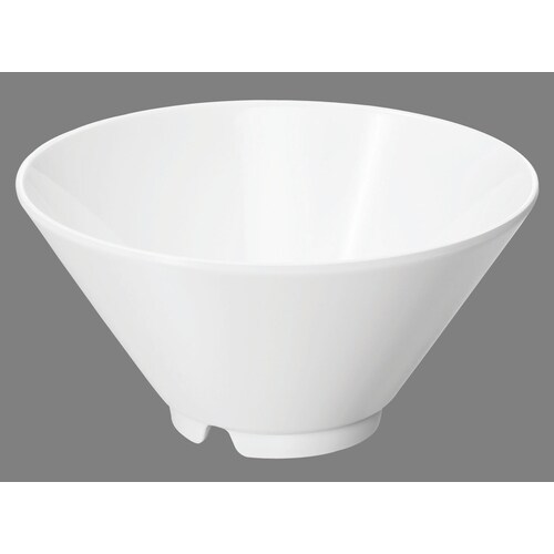 メラミン ヌードルボール 19cm 白