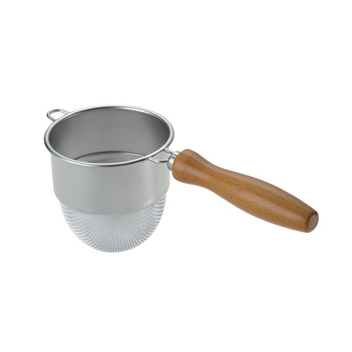 18−8木柄深型茶こし2 (シングル)