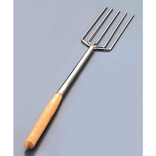 (T)木柄チョコレートフォーク 5本先