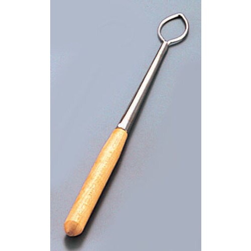 (T)木柄チョコレートフォーク 木の葉型