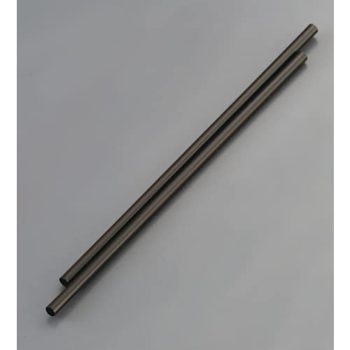 バリューストロー ストレート 裸 黒(500本入)