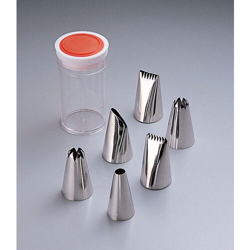 ケース入18−8ポテト用口金セット No7 6ヶ入