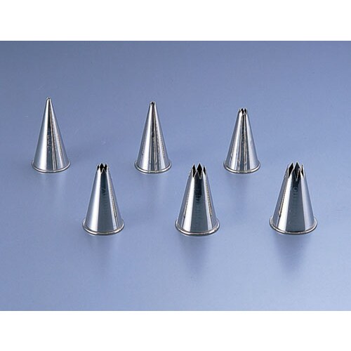 ステンレス製口金 星型8切 61545 #4