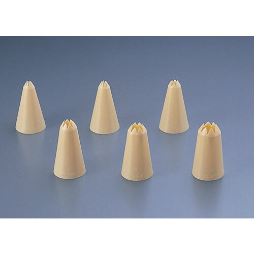 PP製口金 星型8切6PCSセット 32537