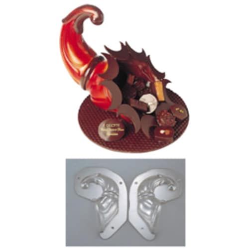 チョコレートモルド ホーン型 EU−735