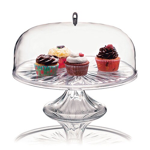 ケーキスタンド&ドーム 2494.0000 クリア