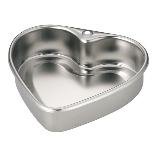 18−8デコレーションケーキハート型 小