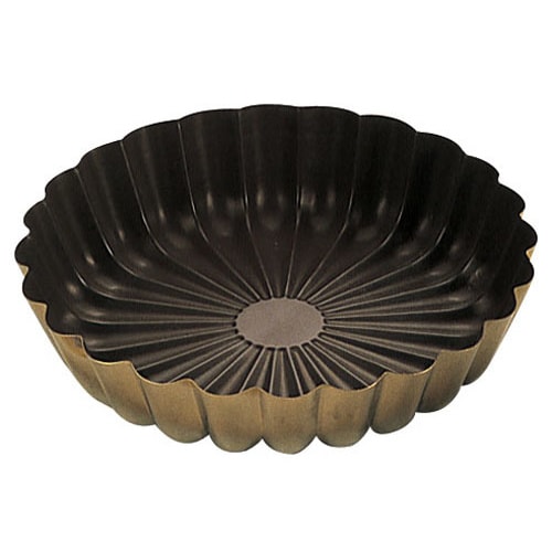 テフロン加工 菊型ケーキ皿 φ205mm