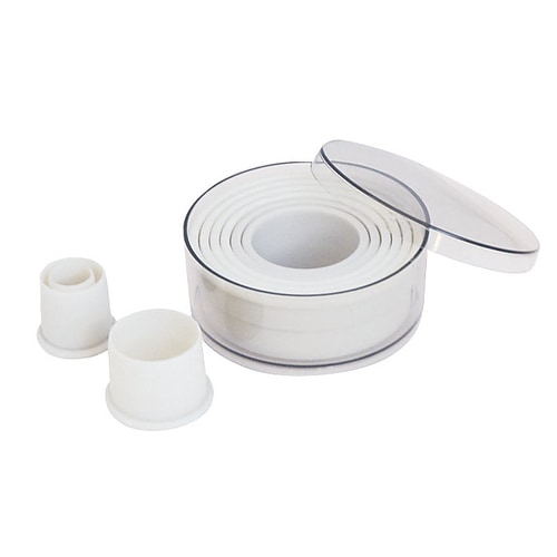 樹脂製パテ抜 丸型 9PCSセット 4308.00