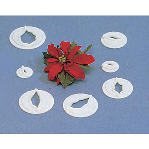 ポインセチア抜型 7pcsセット 86177