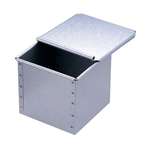 パン焼 角型フタ付 No.2375