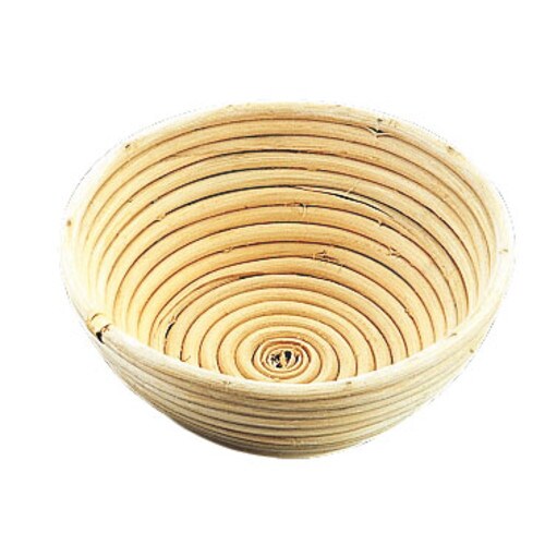 籐製醗酵カゴ 丸型 24cm