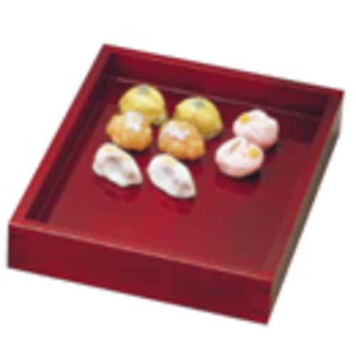 溜塗菓子番重 大