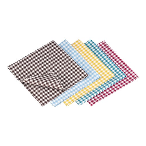 ギンガムナフキン No.52200 レッド