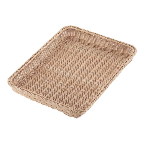 浅型 籐かご Y−4−WH