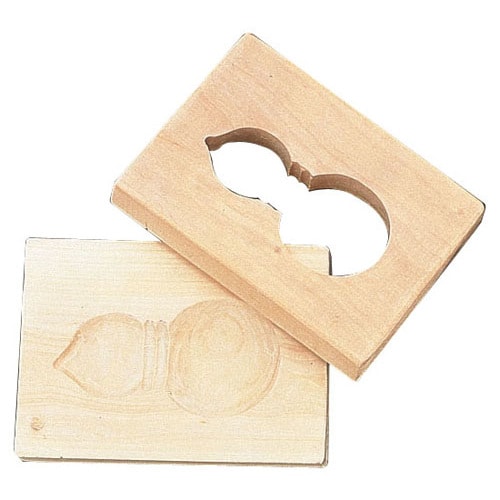 手彫物相型 1ツ取り (サクラ材) 兵丹