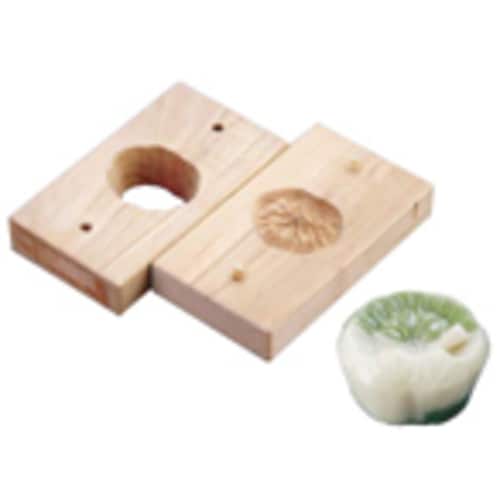 手彫物相型(上生菓子用) 蓮葉