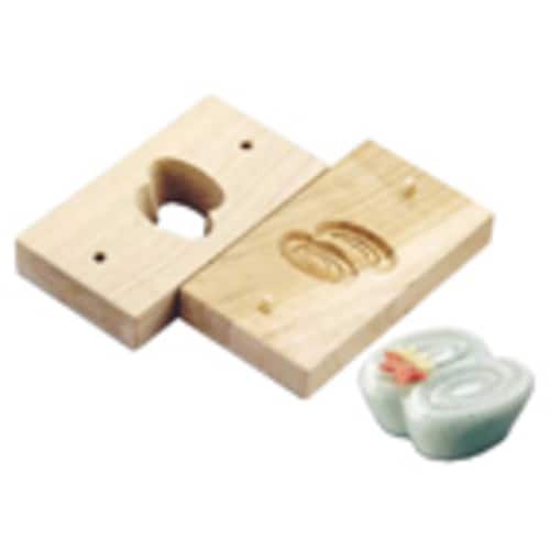 手彫物相型(上生菓子用) 二重渦