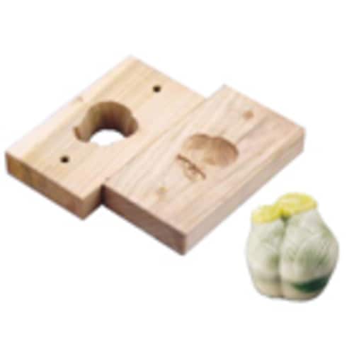 手彫物相型(上生菓子用) 福寿草