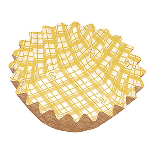 紙カップ ココケース 丸型(500枚) 8号深 黄