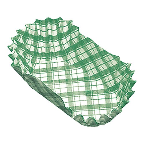 紙カップ ココケース小判型(500枚入) 8号 緑