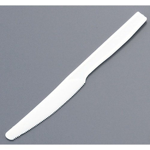 使い捨てナイフ 特大(500本入) 白 袋入
