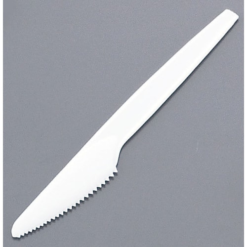 使い捨てナイフ 特中(500本入) 白 袋入