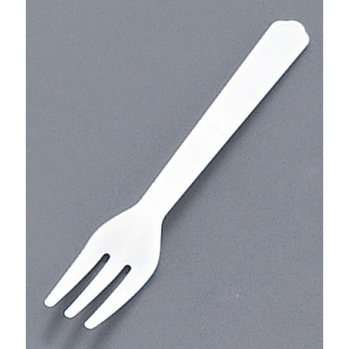 使い捨てフォーク #110(500本入) 白 袋入