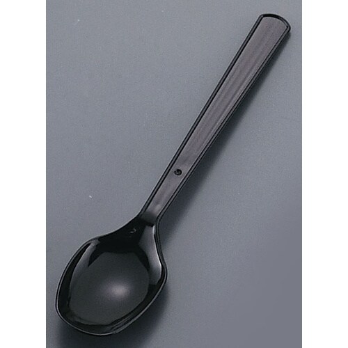 使い捨てスプーン #160(500本入) 黒 袋入