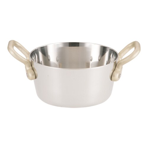 STプチテーパーパン両手深型鍋 (蓋無) 8cm