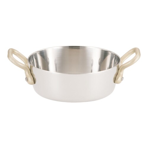 STプチテーパーパン両手浅型鍋 (蓋無) 9cm